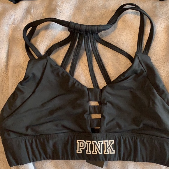 Bundle of 2 PINK sports bras - Picture 2 of 9